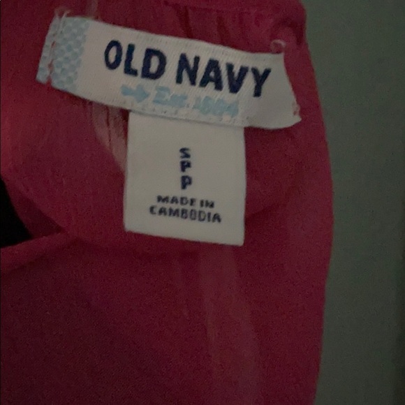 Fushia Beach Coverup Old Navy - Picture 3 of 6
